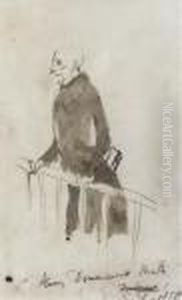 Study Of Henry Drummond, M.p. by Sir Edwin Henry Landseer
