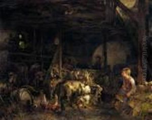 "the Last Day Together". by Sir Edwin Henry Landseer