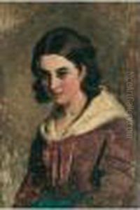 A Highland Maiden by Sir Edwin Henry Landseer