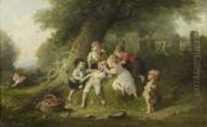 Les Risques De La Cueillette by Francois Louis Lanfant de Metz