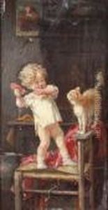 On Ne Partage Pas by Francois Louis Lanfant de Metz