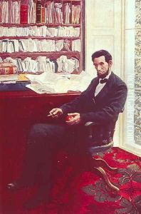 Portrait of Abraham Lincoln 2 by Howard Pyle