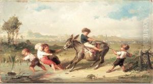 Jeux D'enfants by Francois Louis Lanfant de Metz
