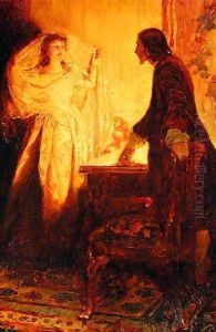 I am the daughter of that unfortunate Captain Keitt!, from The Ruby of Kishmoor by Howard Pyle, published in Harpers Monthly Magazine, August 1907