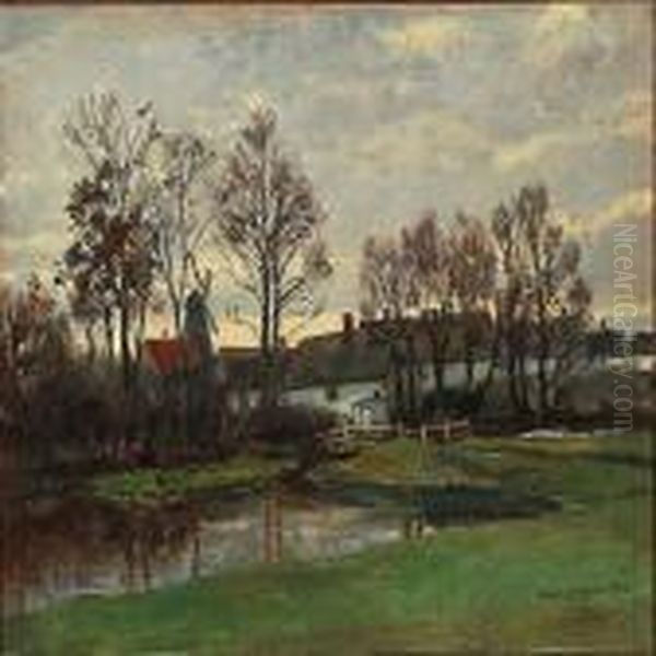 Quiet Evening In A Village - view 1