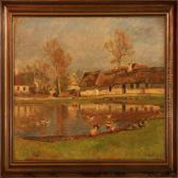 At The Village Pond - view 1
