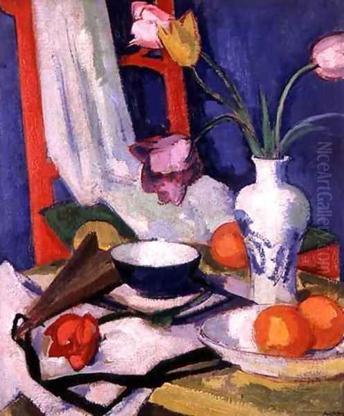 Still life with tulips, 1925 - view 1
