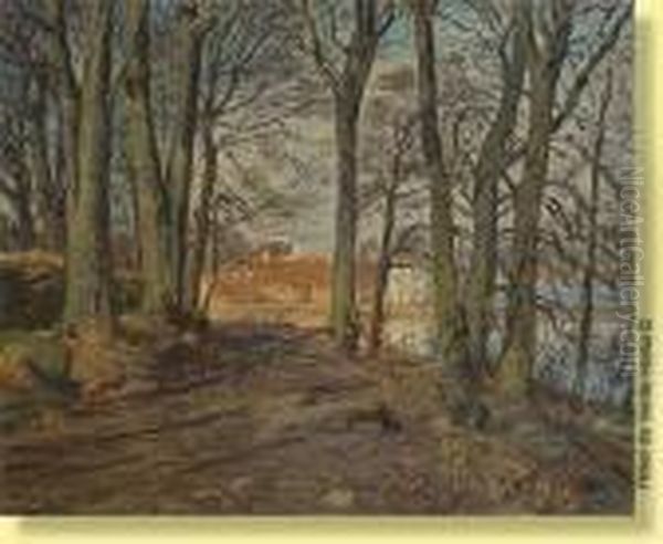 Batisses Au Bord D'un Lac - view 1