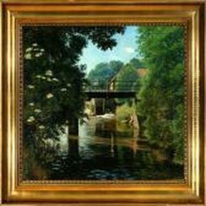 Summer Day At A Water Mill Summer Day At A Water Mill