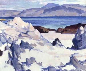 Green Sea, Iona, 1920s by Samuel John Peploe