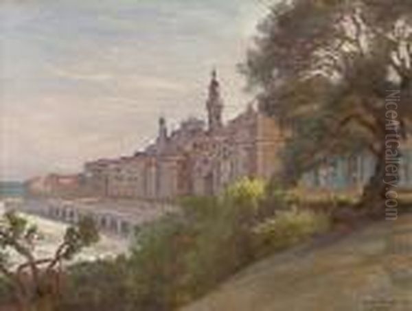 Before The Promenade, Menton - view 1