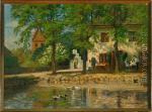 Scenery From The Sollerod Inn, Denmark - view 1