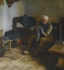 A Flemish Peasant by William Langley