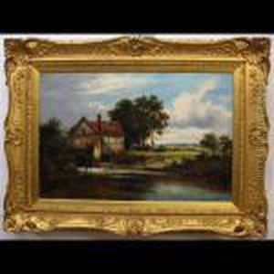 A Surrey Mill by William Langley