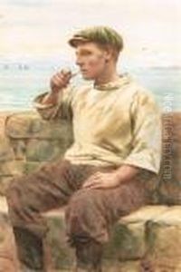 Contemplation; A Quiet Smoke by William Langley