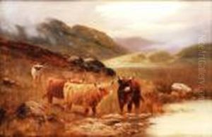 Highland Cattle by William Langley