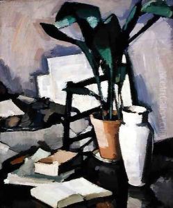 Aspidistra, 1927 by Samuel John Peploe