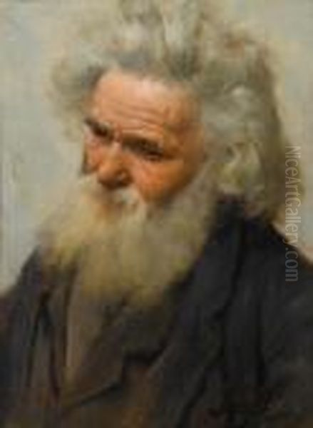 Head Study Of A Man - view 1