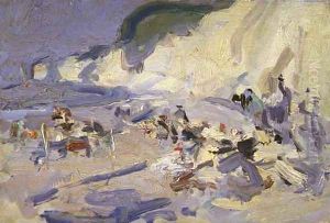 Berneval by Samuel John Peploe