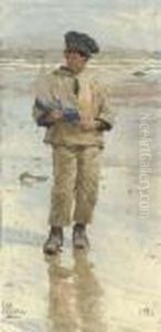 A Newlyn Fisher Lad by William Langley
