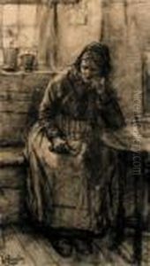 Study For "fisherwoman" by William Langley