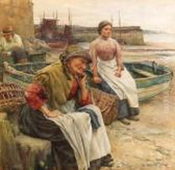 Waiting The Return Of The Fleet by William Langley