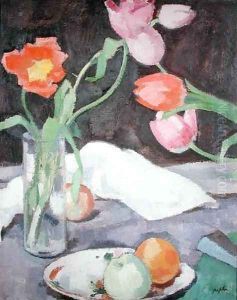 Tulips, 1927 by Samuel John Peploe
