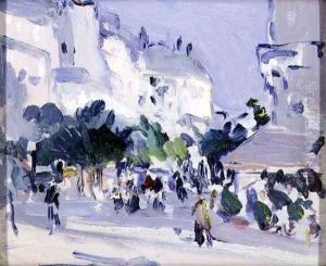 Paris Plage by Samuel John Peploe