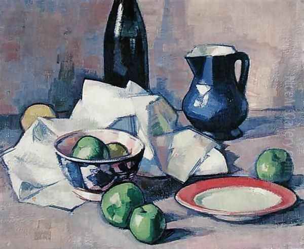 Still Life, Black Bottle, c.1916 - view 1