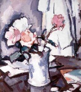 Pink Roses by Samuel John Peploe