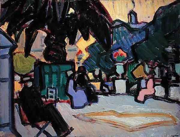 Square, Cassis, 1913 - view 1