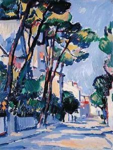 Street Scene, France, c.1911 by Samuel John Peploe