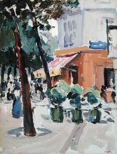 Luxembourg Gardens, Paris by Samuel John Peploe