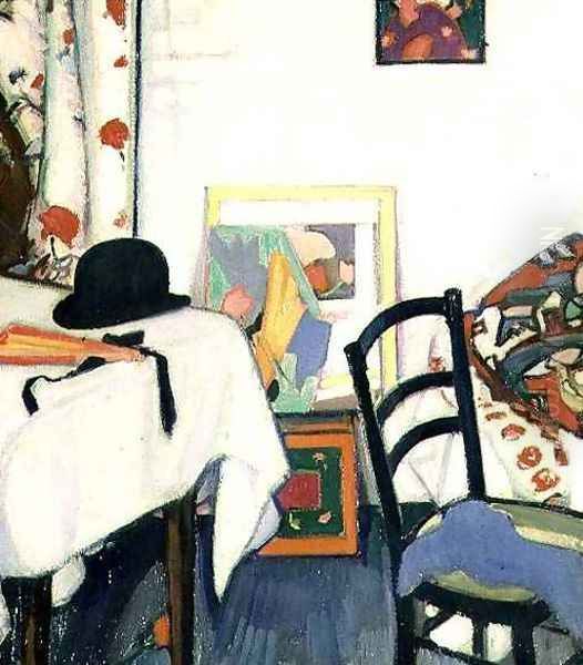 Interior with Japanese Fan, c.1915 - view 1