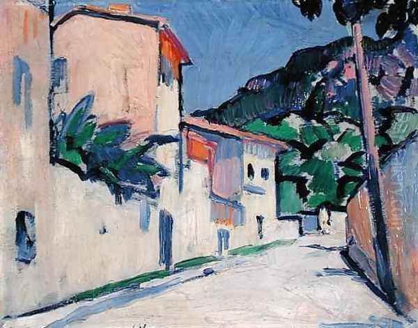 Street in Cassis, 1913 - view 1