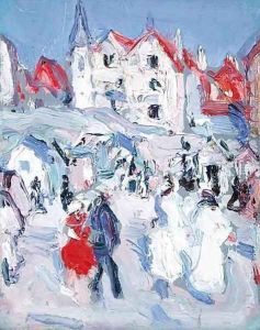 Paris-Plage, c.1906 by Samuel John Peploe