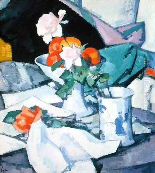 Still Life, Roses and Chinese Jar - view 1