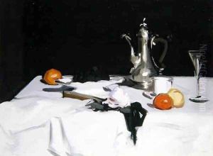 Still Life with Coffee Pot, c.1905 by Samuel John Peploe