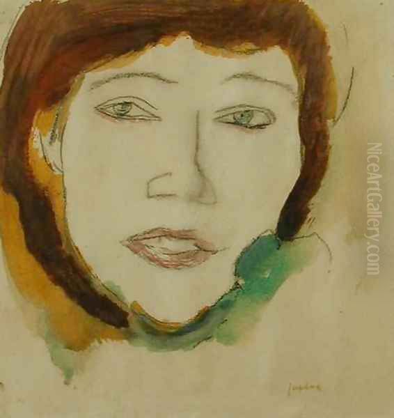 The Artists Wife, Margaret, c.1906 - view 1