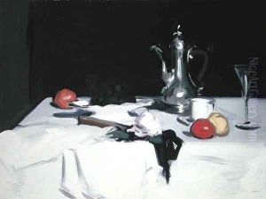 Still Life with Coffee Pot, c.1905 2 by Samuel John Peploe