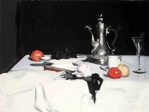Still Life with Coffee Pot, c.1905 3 by Samuel John Peploe