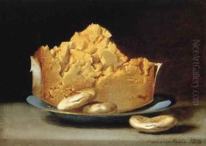 Cheese and Three Crackers by Raphaelle Peale