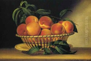 Bowl of Peaches 1816 by Raphaelle Peale