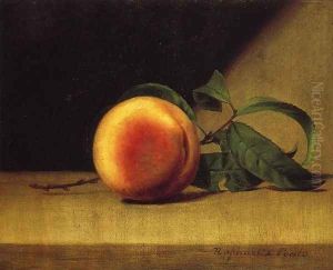 Still Life with Peach by Raphaelle Peale