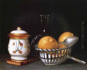 Lemons and Sugar 1822 by Raphaelle Peale