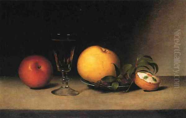 Still Life with Apples, Sherry and Tea Cakke - view 1