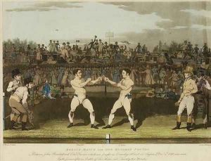 Boxing Match for One Hundred Pounds by James Pollard
