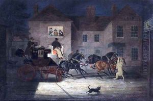 The Lioness attacking the Exeter Mail by James Pollard