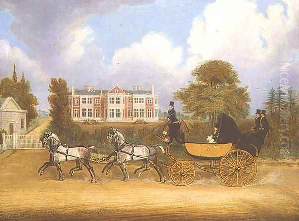 A Barouche drawn - view 1