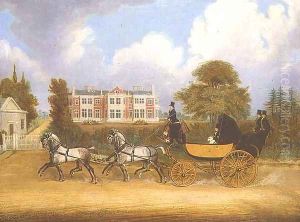 A Barouche drawn by James Pollard